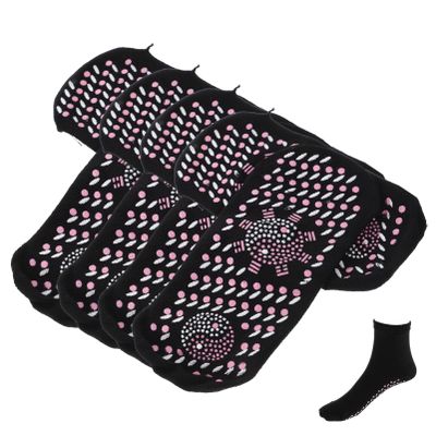 GLEAVI 4pairs Heated Socks for Men and Women of Comfortable Washable Thermal Socks for Daily Use Self-heating Design Non- Promotes Circulation