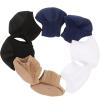 GLEAVI 4 Pack Toeless Heel Socks Gel Protectors Moisturizing Heel Covers for for Women Men view 1