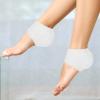 GLEAVI 4 Pack Toeless Heel Socks Gel Protectors Moisturizing Heel Covers for for Women Men view 2