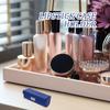 Beavorty Womens PU Leather Lipstick Case with Mirror - Portable Lipstick Organizer, Travel Cosmetic Containers - Blue view 4