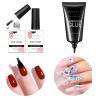 Makartt Gel Top Coat Kit with Nail Rhinestone Glue Gel Bundle, 15ml Soak off UV LED Gel Top Coat, Super Strong Gem Glue Gel 1.06oz Nail Lamp Needed for Nail Glitter Jewels Crystals view 1