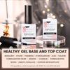 Makartt Gel Top Coat Kit with Nail Rhinestone Glue Gel Bundle, 15ml Soak off UV LED Gel Top Coat, Super Strong Gem Glue Gel 1.06oz Nail Lamp Needed for Nail Glitter Jewels Crystals view 4