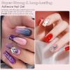 Makartt Nail Rhinestone Glue Gel with Brush Pen Set Bundle, Super Strong Gem Glue Gel 1.06oz Nail Lamp Needed for Nail Glitter Jewels Crystals, 15ml Clear Nail Gem Glue Gel Wipe-Off Super Strong view 2