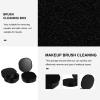 KALLORY 3pcs Eyeshadow Brush Cleaner Sponge for Makeup Brush Cleaning Reusable Color Removal Box Easy to Use Quick Drying Tool for Makeup Application view 3