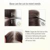 Meiverah scar human hair replacement Accidental burns without hair for men women Hairline Loss Straight Tape in Replacement Toupee (#613, 0.78"x3") view 4