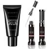 Makartt 2pcs Rhinestone Nail Adhesive Set  Brush & Pen Tip Applicators, Super Strong Gem Gel 1.06oz for Crystals, Glitter, Jewels & 3D Nail Art Decoration view 1