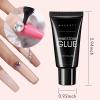 Makartt 2pcs Rhinestone Nail Adhesive Set  Brush & Pen Tip Applicators, Super Strong Gem Gel 1.06oz for Crystals, Glitter, Jewels & 3D Nail Art Decoration view 4