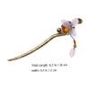 Uonlytech Vintage Chinese Style Hairpin Elegant Hair Stick for Women Lightweight Decorative Hair Accessory for Various Hairstyles view 2