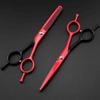 Hair Cutting Shears, 5.5 inch professional Two-tailed cutting barber thinning scissor cut hair scissors shears hairdressing scissors set view 1