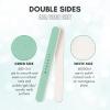 Makartt Nail Buffer Block 10pcs with Nail Rhinestone Glue Gel Bundle, Nail Buffer and Shine Kit Nail Shine Buffer for Natural Acrylic, Super Strong Gem Glue Gel 1.06oz for Nail Jewels Crystals view 2
