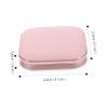 OSALADI Highlighter Tins Makeup Empty 4pcs Magnetic Square Blush Holders Compact Case for view 2