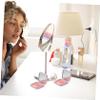 OSALADI Highlighter Tins Makeup Empty 4pcs Magnetic Square Blush Holders Compact Case for view 4