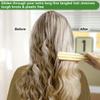 Bamboo Hair Brush with Cleaner Tool For Women Men, Bamboo Bristle Wooden Paddle Detangling Brush Helps Hair Growth, Enhance Shine & Health, Massaging Scalp - 2 Pack view 4