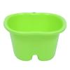 SOLUSTRE Massaging Foot Basin for Home Use Soaking Bucket Comfortable Grip for Foot Bathing Sauna Bathroom and Outdoor Settings Green view 1