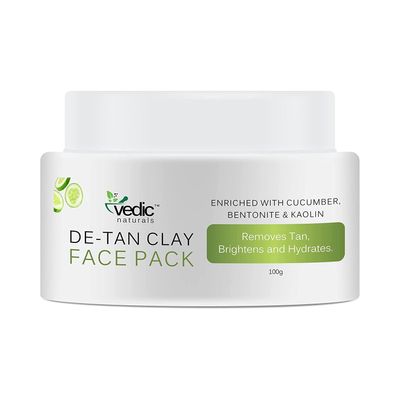 BlueQueen De Tan Face Pack-100g