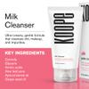 Koope Milk Face Wash, Cleanser For All Skin Types, Ultra-Creamy, Makeup Remover, with Centella, Aloe, Amino Acids and Grape Seed Oil. Free from Parabens, Sulphates & Fragrances, Vegan, 5.0 FL OZ view 2