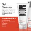 Koope Gel Face Wash, Cleanser For All Skin Types, Gentle, Soap-Free, pH Balanced, Makeup Remover with Oat Amino Acids, Cucumber, Kiwi & Aloe, Free of Parabens, Sulphates & Fragrances, Vegan, 5.0 FL OZ view 2