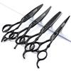 6/7 Inch Hairdressing Scissors Set Barber Shop Hair Scissors Styling Tools (6-inch 4pc) view 1