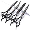 6/7 Inch Hairdressing Scissors Set Barber Shop Hair Scissors Styling Tools (7-inch 4pc) view 1