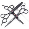 6/7 Inch Hairdressing Scissors Set Barber Shop Hair Scissors Styling Tools (7-inch 3pc) view 1