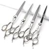 6.5/7 inch Professional Hairdressing Barber Salon Scissors 19cm Cutting Scissors (7-inch 4pc) view 1
