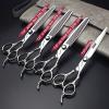 6.5/7 inch Professional Hairdressing Barber Salon Scissors 19cm Cutting Scissors (7-inch 4pc) view 2