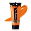 Go Ho Orange Body Paint Washable(2.37oz/pc),Water Based Cream Orange Face Body Paint for Starfire SFX Cosplay Costumes Festivals Halloween Pumpkin Makeup view 1
