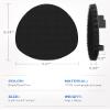 Manmihealth Soft Silicone Shower Brush, Super-lathering Body & Face Brush, Gentle Exfoliating Cleaning Glove for Baby,Sensitive,Dry and All Skin Types (Black x 1) view 3