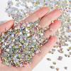 Beadsland Flatback Rhinestones Bulk,14400pcs AB Crystal Rhinestones for Nails Crafts Clothes DIY Decoration, Crystal AB, SS16, 3.8-4.0mm view 2