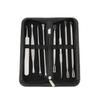 Black Head Remover Pimple Popper Tool Kit 9Pcs, Comedone Pimple Extractor Tool, Acne Kit for Blackhead, Whitehead Popping, Zit Removing(Silver) view 1