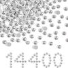 Beadsland Flatback Rhinestones Bulk,14400pcs Crystal Rhinestones for Nails Crafts DIY Decoration, Crystal, SS16, 3.8-4.0mm view 1