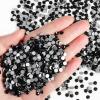 Beadsland Flatback Rhinestones Bulk,14400pcs Black Rhinestones for Nails Crafts Clothes DIY Decoration, Jet Black, SS10, 2.7-2.9mm view 2