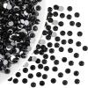 Beadsland Flatback Rhinestones Bulk,14400pcs Black Rhinestones for Nails Crafts Clothes DIY Decoration, Jet Black, SS10, 2.7-2.9mm view 3