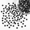 Beadsland Flatback Rhinestones Bulk,14400pcs Black Rhinestones for Nails Crafts Clothes DIY Decoration, Jet Black, SS10, 2.7-2.9mm view 4