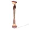 AKOAK Foundation Brush, Double Head Contour Brush, Kabuki Foundation Brush for Mixing Liquid Powder, Polishing, Blending, Concealer, Blush Brush -Pack of 1 view 1