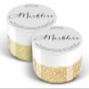 MARBLERS Twinkle Face & Body Glitter Duo [Unicorn Yellow & Silk Beige] 0.36oz (10g) | Non-Toxic | Cruelty-Free | Eyeshadow, Nail Polish, Nail Art | Festival, Rave & Party Makeup | Nail Art | Gel Nail view 1