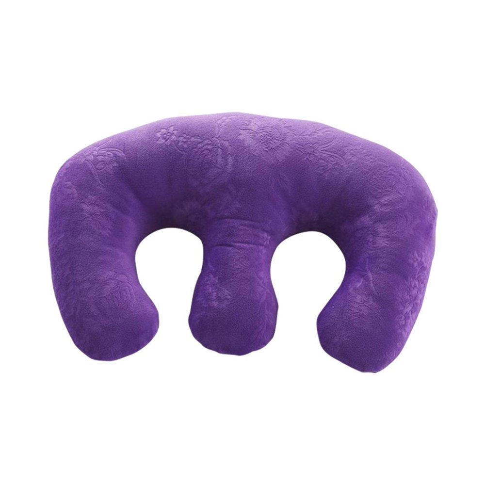 Amagogo Soft Detachable Chest Pillow Chest Pad Support Pillow Bolster for SPA Beauty Salon Massage Table Sleep, 16.9x11 inch