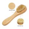 Tyenaza Face Cleaning Brush, 4PCS Face Exfoliator Tool Facial Cleanser Nose Scubber Exfoliating Facial Skin Care with Wooden Handle view 4