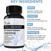 Folliboost Tricho Hair Growth Vitamins - Biotin, Vitamin C, Zinc & Vitamin B12 - Hair Care Capsules for Thicker, Fuller & Healthier Hair - 6 Pack view 2