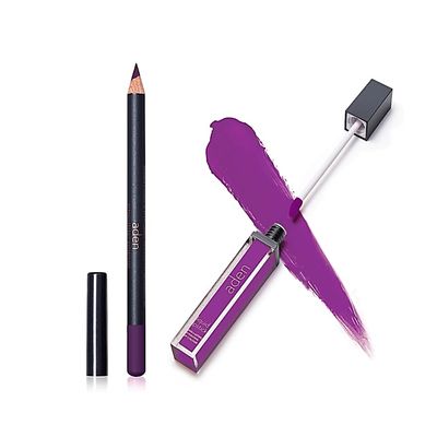 Lipstick for Women & Lip Liner Pencil Liquid Matte Lipstick Long Lasting Lip Combo Sets with Lip Stain Long Lasting Waterproof & lip liner stain Lip Kit Pigmented-Non Smudge-Made in Italy 26