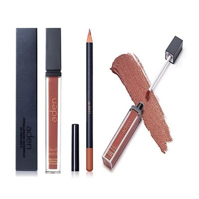Lipstick for Women & Lip Liner Pencil Liquid Matte Lipstick Long Lasting Lip Combo Sets with Lip Stain Long Lasting Waterproof & lip liner stain Lip Kit Pigmented-Non Smudge-Made in Italy 18