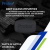 Active Charcoal Bar Soap (Pack of 4, 2.11 oz. Each) Compatible With Protex For Men, For Sportman, Max Cooling Formula /60g. per count view 3
