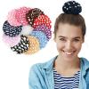 AUEAR Handmade Crochet Elastic Pearls Hair Snood for Women Girls, 10 Pack for Ballet, Dance, Skating view 1