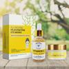 Doppeltree Radiant Eyes Revival Bundle | Caffeine Eye Cream + Vitamin C Serum + Gold Under Eye Mask view 1