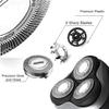 HQ8 Replacement Heads Compatible with Philips Norelco Aquatec Shaver, HQ8 Blades for Philips Norelco Aquatec Shavers Razor for PT720 PT730 AT880 At830 AT810, New Upgraded HQ8 Blades, 6 Pack view 2