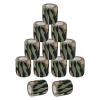 VideoPUP 12PCS Tattoo Grip Cover Wrap,Wetland Camouflage Disposable Cohesive Tattoo Grip Cover Elastic Bandage Handle Grip Tube for Tattoo Machine Tattoo Grip Accessories view 1