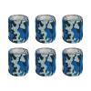 VideoPUP 6PCS Tattoo Grip Cover Wrap,Marine Camouflage Disposable Cohesive Tattoo Grip Cover Elastic Bandage Handle Grip Tube for Tattoo Machine Tattoo Grip Accessories view 1