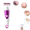 LUYILA Epilator for Women,5 in 1 USB Rechargeable Electric Epilator Hair Shaver for Bikini Area -Nose- Armpit-Eyebrow-Facial Hair Painless Shaver view 3