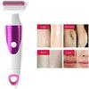 LUYILA Epilator for Women,5 in 1 USB Rechargeable Electric Epilator Hair Shaver for Bikini Area -Nose- Armpit-Eyebrow-Facial Hair Painless Shaver view 4
