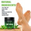 Viking Revolution Tea Tree Foot Cream for Dry Cracked Heels - Foot Balm For Cracked Feet - Dry Feet Repairing Cream with Aloe Vera and Mint (8oz) view 2